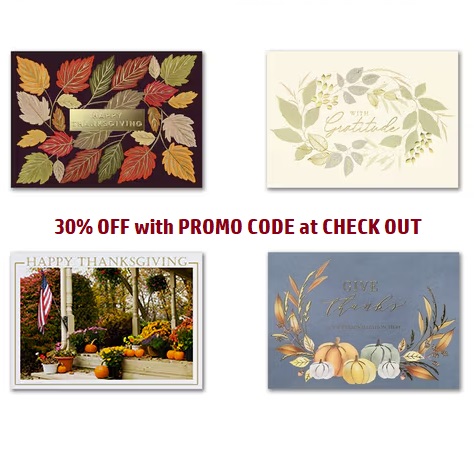 Personalized Thanksgiving Cards